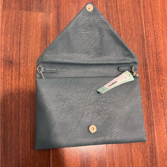 NWT Turquoise Stitch Fix (Urban Expressions) Clutch/Shoulder Bag - Picture 4 of 8